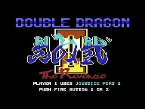 Commodore 64 Longplay [100] Double Dragon 2:The Revenge (EU)
