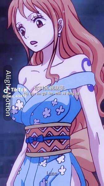 Nami và Luffy: Tình Yêu Đứng Lại Khi Gọi Tên