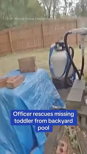 5.4M views · 17K reactions | Hero Cop Saves Boy with Autism from Drowning — Caught on Camera in Dramatic Backyard Rescue” Watch full video in the first comment! | Police Blog | Facebook