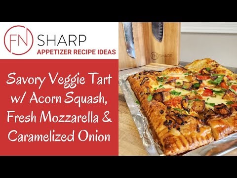 How to Make a Savory Veggie Tart | F.N. Sharp Video Recipes