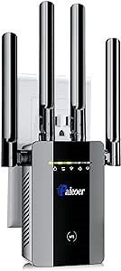 2024 Fastest WiFi Extender Signal Booster The Longest Range up to 9995sq.ft, Internet Superboost Booster for Home, Wireless Internet Repeater and Signal Amplifier, 4X Faster Access Point,1-Tap Setup