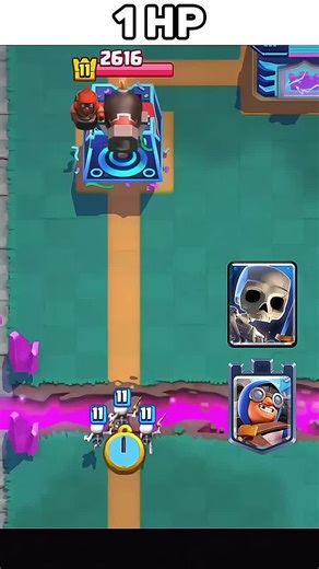 1 HP Per Gunner Tutorial in Clash Royale