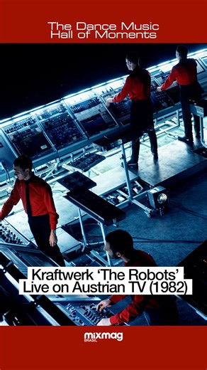Ahead of its time on television 🤖 À frente do seu tempo na televisão 📺 Kraftwerk live on Austrian TV in January 1982 captured a group already operating in the future. Cold synth precision, robotic presence and total control introduced a visual and sonic language that felt radically new. At a moment when electronic music was still niche, Kraftwerk made it feel unavoidable. A historic broadcast that helped define how modern music would sound, look and move. Kraftwerk ao vivo na TV austríaca, em 
