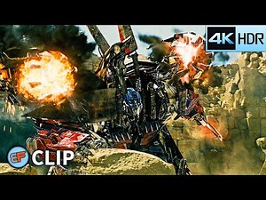 Optimus Prime vs Megatron & The Fallen | Transformers Revenge of the Fallen (2009) 4K HDR Movie Clip