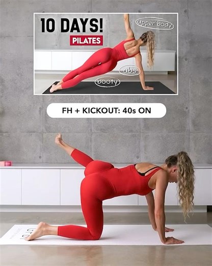 The PERFECT FULL BODY Pilates Challenge - Do This for 10 Days! #fullbodyworkout #challenge #pilates