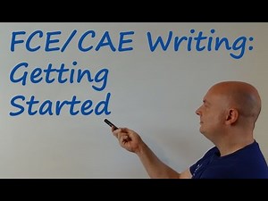 FCE/CAE Writing: Getting Started