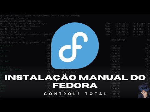 Instalação manual do Fedora Linux