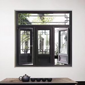 [Hot Item] 3. EPDM-Sealed Double-Layer Tempered Glass Casement Window for Offices