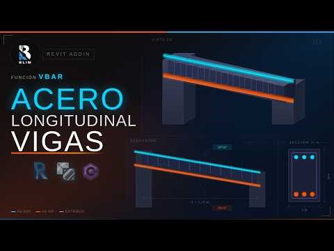 Steel modeling in sloped beams | BLIM Add-in