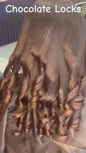 Chocolate Locks #curls