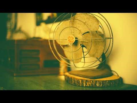 Vintage Fan Sound 🪭 old white noise for relaxation sleep study 12 hours asmr retro no ads