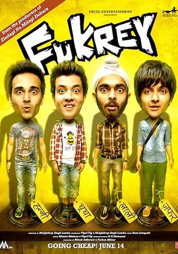 Fukrey streaming: where to watch movie online?