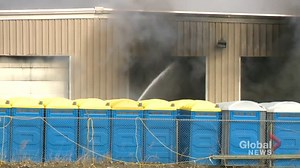WATCH: The Regina Fire Department is battling a business fire in the city’s northeast. READ MORE: https://trib.al/IxXdqy7 | Global Regina