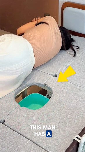 Smart Bed Designed for People with Disabilities This advanced smart bed is built to make daily care easier, safer, and more comfortable for people with disabilities. With powered lifting, adjustable positions, and support for meals or hygiene, it reduces strain on caregivers while improving quality of life. Its medical-grade design, comfort features, and assistive technology make it a valuable solution for home care and long-term support. Credits: Kheam chandavy /TT, CopuBima /YT #bed #bedroom #