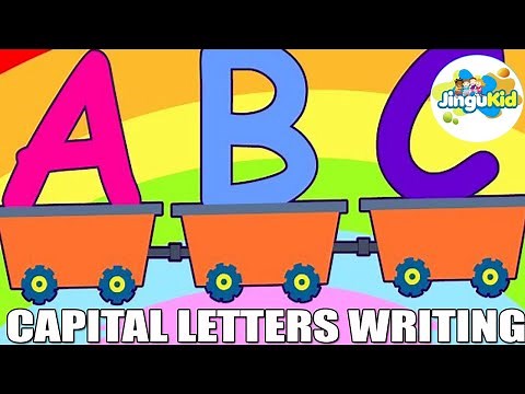 ABC - Learn To Write The Alphabets | Nursery Rhymes | Preschool | Kids | Kindergarten | Learn A to Z