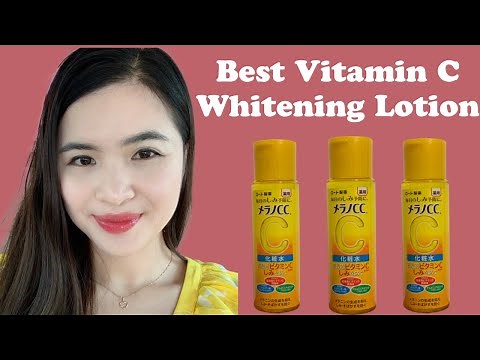 HOW TO APPLY MELANO CC BRIGHTENING LOTION- Melano CC Anti-spot lotion