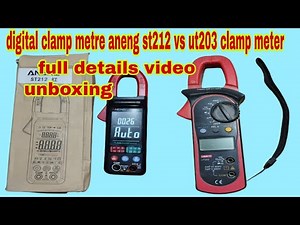 digital clamp metre aneng st212 vs ut203 clamp meter AC DC