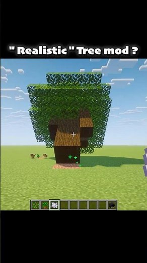 Minecraft Realistic Tree Mod