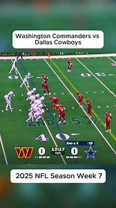 42K views · 555 reactions | Washington Commanders vs Dallas Cowboys Game Highlights | 2025 NFL Season Week 7 #commanders #nfl #nfltiktok #viral #nflfootball #nflnews #NFLPlayoffs #nfledits | Karimah Zakaria | Facebook