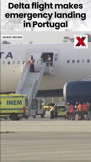 Delta Flight Makes Emergency Landing In Portugal After Smoke Fills Cabin | NewsX World