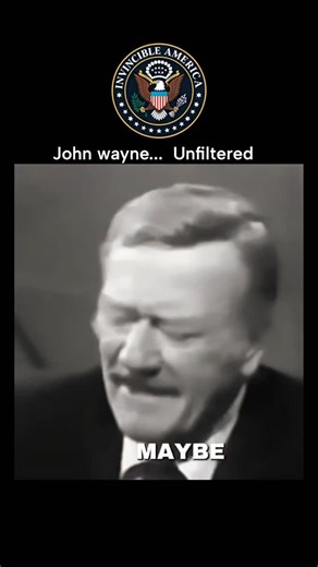 Invincible America on Instagram: "John Wayne remains one of the most enduring figures in American cinema🇺🇸, not just for his roles, but for the values he consistently represented. Known for portraying strength, resilience, and quiet confidence, Wayne became a symbol of old school American grit on screen and off. Beyond Hollywood, he was openly supportive of conservative principles and often aligned himself with Republican ideals, including individual responsibility, patriotism, and a strong na