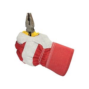 [Hot Item] Guante Soldador Leather Working Protection Hand Thick Working Safety Gloves for Welding