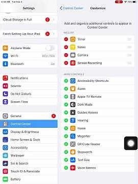 How to Add Screen Record to your iPad or iPhone