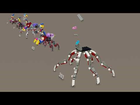 The Prototype MOC Comparison #lego #poppyplaytime