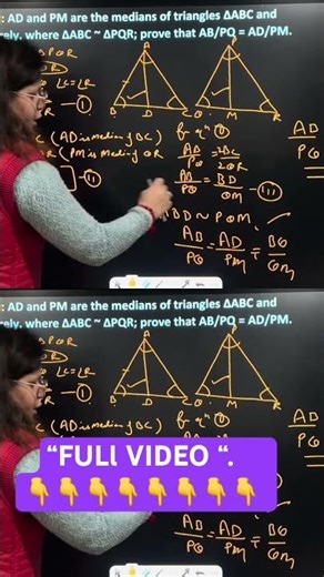 TRIANGLES | Class 10 CBSE Board 2025–26 | MOST IMPORTANT QUESTIONS | Full Concept + Proofs