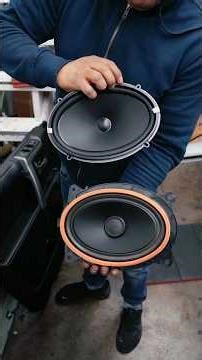 2017 Toyota 4Runner Audiofrog GS25 & GS690 Speaker Upgrade 🔊 #caraudio #shorts