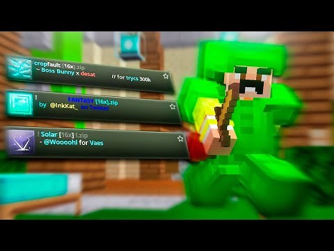 LOS 3 MEJORES TEXTURE PACK 16X para MINECRAFT JAVA Y BEDROCK | PVP BEDWARS +1000 FPS - Sabo