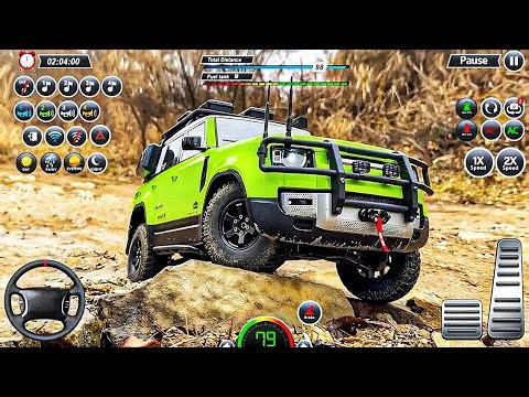 EXTREME OFFROAD JEEP 🚙🔥 | MUD DRIVING SIMULATOR GAMEPLAY