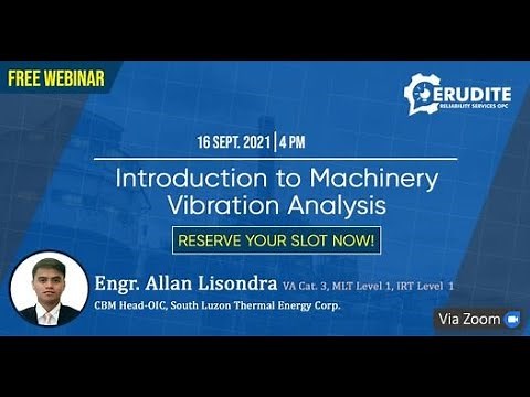 WEBINAR: Introduction to Machinery Vibrations
