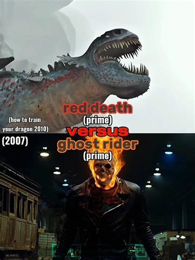 red death vs ghost rider (2007)