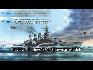 Preview: Italian Battleship Andrea Doria 1941 from Snowman Models