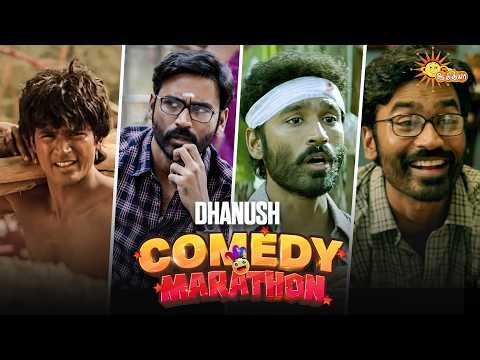 Dhanush Ultimate Comedy Marathon🤣 | Superhit Comedy Scenes | Adithya TV