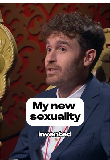 My new sexuality. Full eps on 10 and Paramount #taskmasterau #taskmaster #nonmonogamy #funny