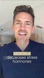 Vitamin C Decreases Stress Hormones