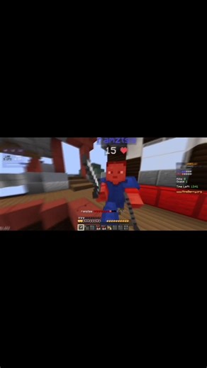 Minecraft bridge duel easy...