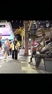 Cowboy scared everyone 😂😂 #cowboyprank #lifestyle #statueprank #fblifestyles #funny | Human Statue