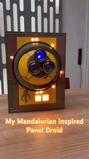 Mandalorian inspired Panel Droid