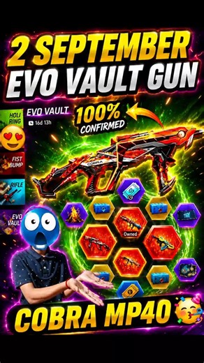 Next Evo Vault Event Free Fire | September Evo Vault 2026 | September Month Evo Vault 2026