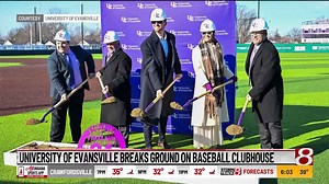University of Evansville breaks ground on baseball clubhouse