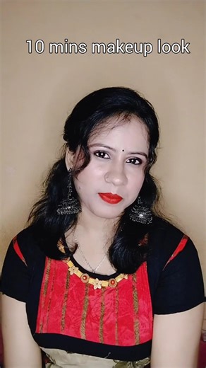 10 mins makeup look ✨ #makeup #shorts