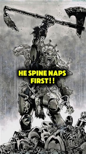 What happens when a Space Wolf breaks? 💀 #warhammer #40klore