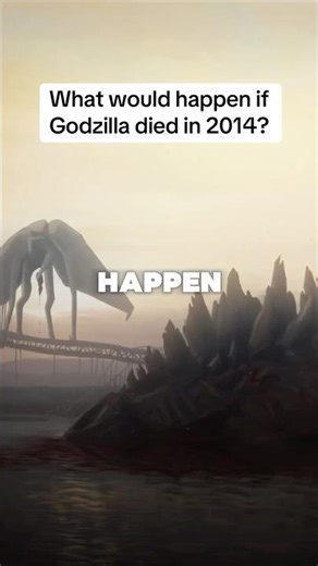 If Godzilla 2014 had a bad ending #godzilla #kaiju #muto #monsterverse #ghidorah #mothra #shorts