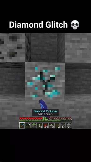 New Infinite Diamond Glitch Moment in Minecraft Part 44