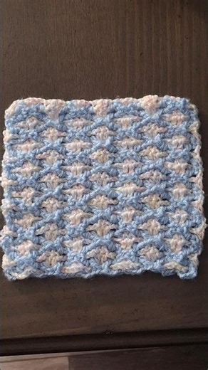 Two-Color Diamond Stitch | Crochet Result