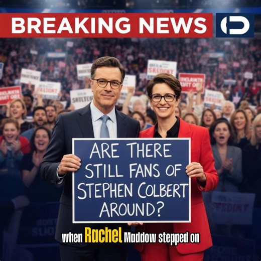 Stephen Colbert: "Last night, the jokes stopped. No band, no lights—just me and Rachel Maddow in two chairs, talking straight about how fear is choking real satire, turning sharp comedy into safe, corporate fluff. 💬 Full story: https://us.topbrand.live/12110/ The audience didn't laugh much. They didn't need to. This was raw truth as the show heads toward its end in May. If you caught it, you felt the weight. If not, find the clip—it's the kind of moment that hits harder than any punchline." 📺�