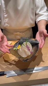Giant Tairagai: Shucking and Slicing Live Pen Shell Sashimi #japanesefood #omakase #sashimi #sushilovers | Kitchen Life By Mike San